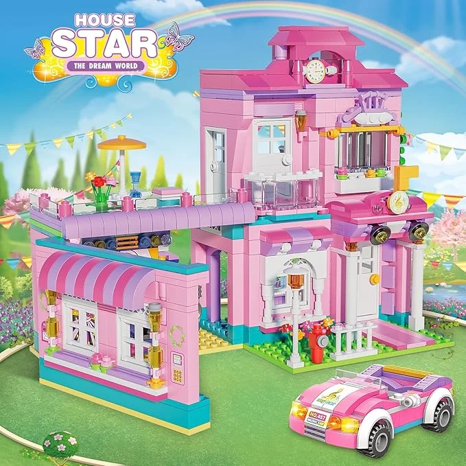 Star House Building Blocks | 820PCS