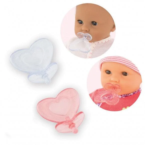 2 Pacifiers for 12-inch Baby Doll