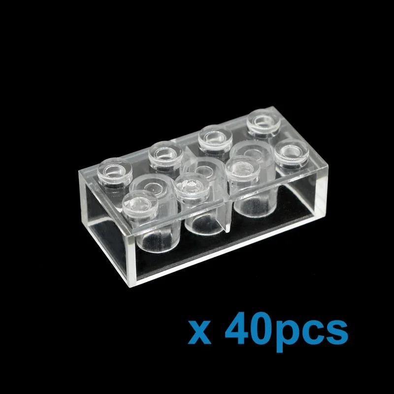 Transparent 40pcs 1