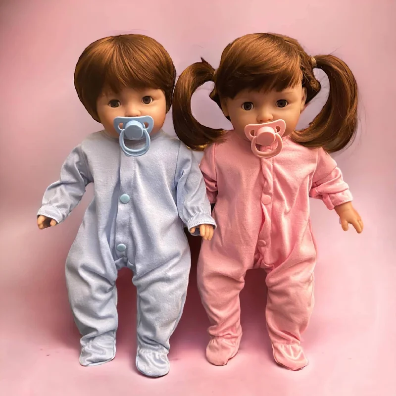 18" Twins- Soft Body Baby Dolls