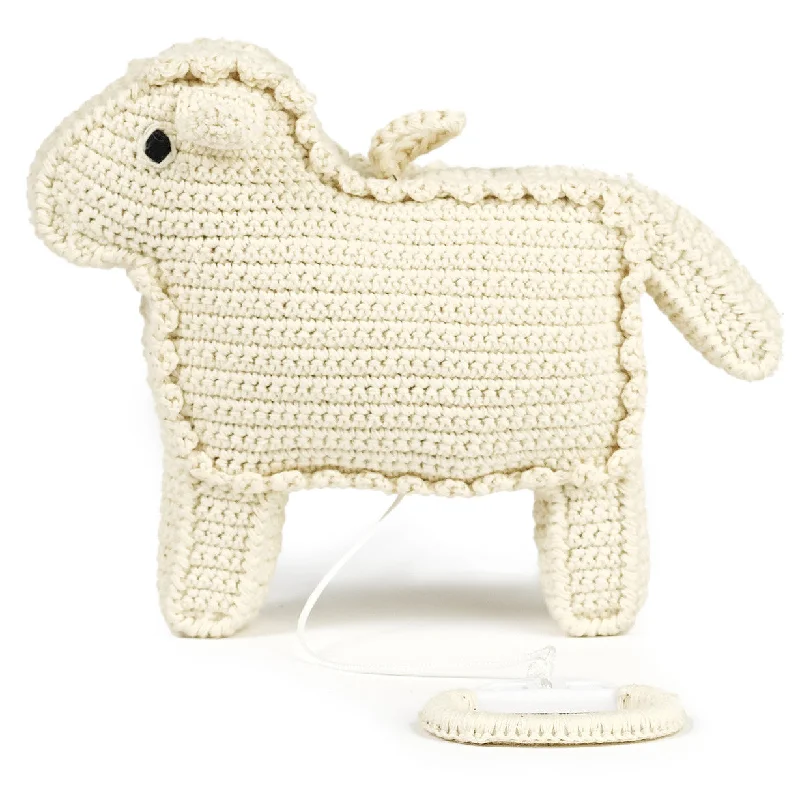 Anne-Claire Petit Lamb Music Box Crochet Nature