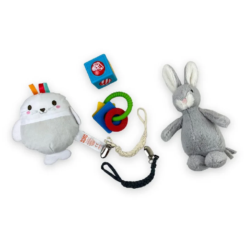 Baby Toy Bundle with JellyCat Plush Bunny