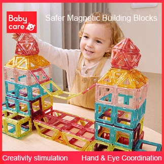 Babycare Baby & Kids Magnetic Building Blocks Set Early Educational Toy