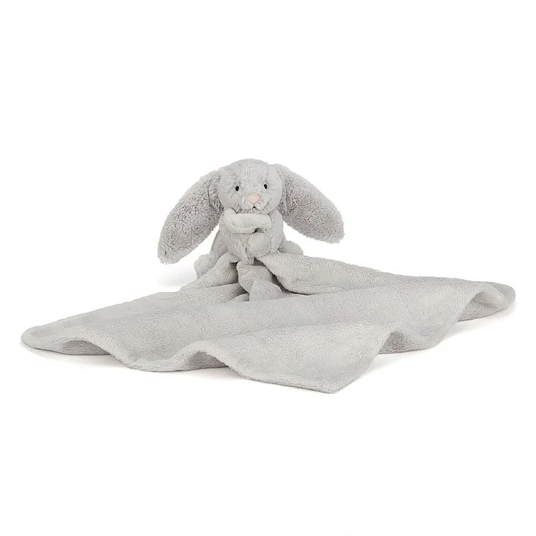 Bashful Bunny Soother - Silver