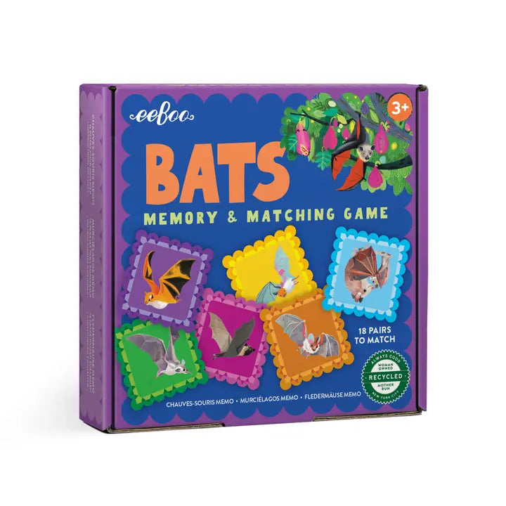 Bat Little Square Memory & Matching Game