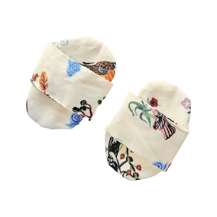 Minikane Bath Baby Doll Sized Nathalie Lété Printed Slipper Slides