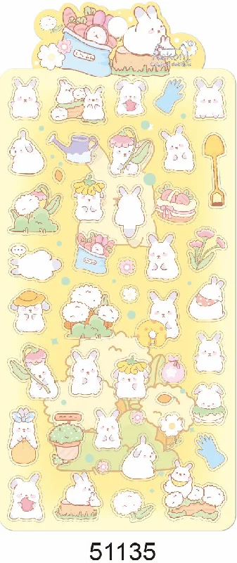 Bunny Garden Stickers