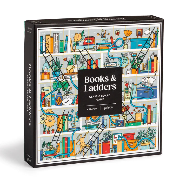 Classic Board Game Books and Ladders