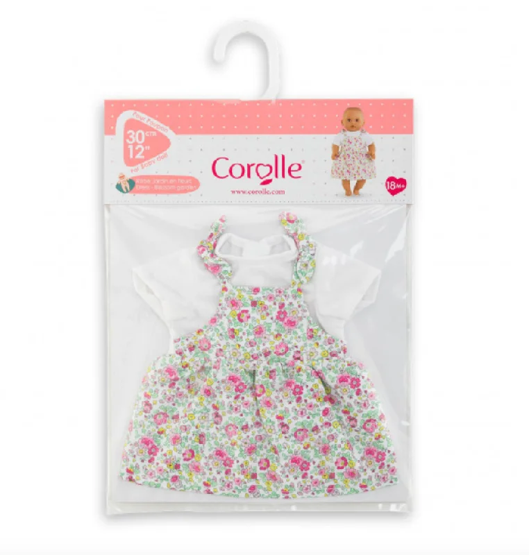 Corolle Baby Doll Flower Garden Dress for 12" Doll