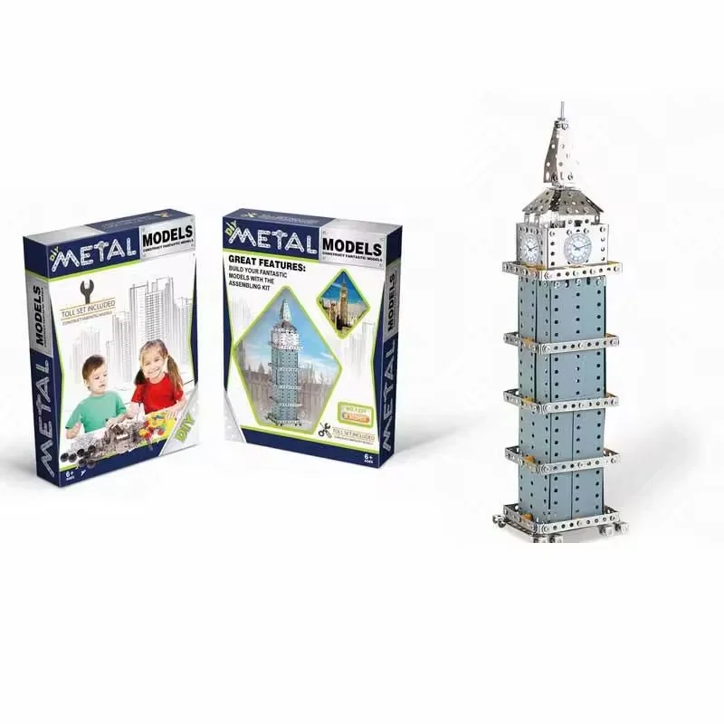 DIY Metal Empire State Building Blocks