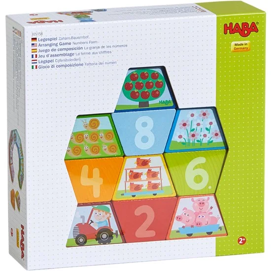 HABA Arranging Game Numbers Farm