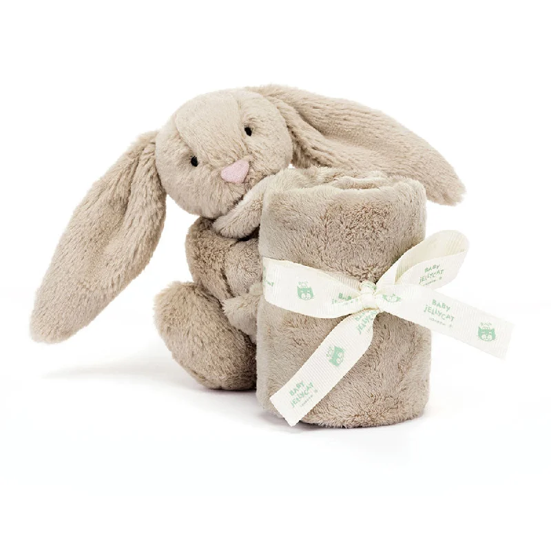 Jellycat Bashful Beige Bunny Soother - Personalisation Available