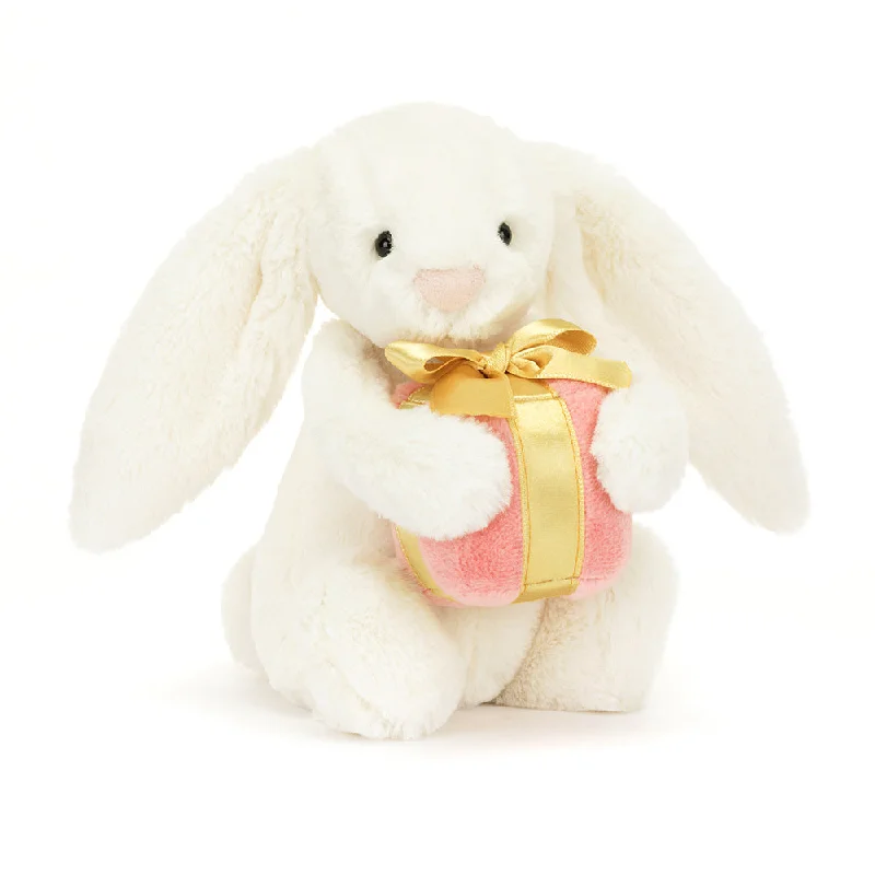 *NEW* Jellycat Bashful Bunny with Present (LIMIT 2)