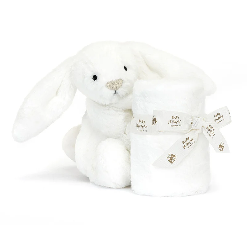 Jellycat Bashful Luxe Bunny Luna White Soother