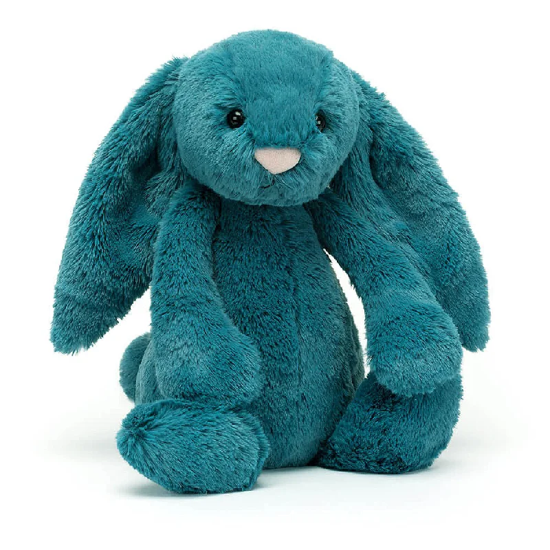 Jellycat Bashful Mineral Blue Bunny - Personalisation Available