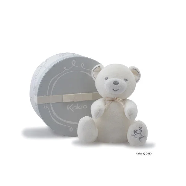 Kaloo Perle Cream Bear Musical Pull