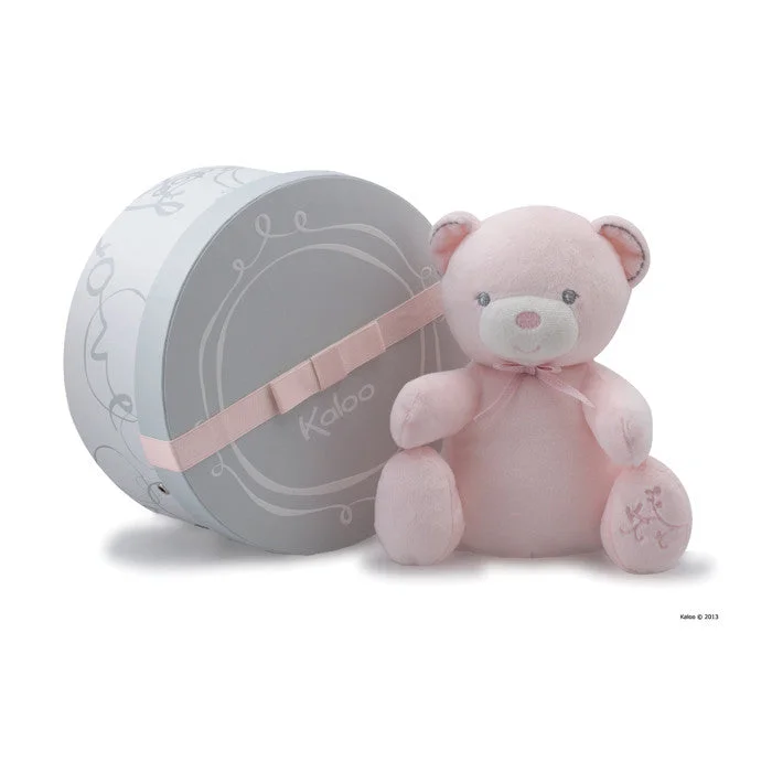 Kaloo Perle Pink Bear Musical Pull