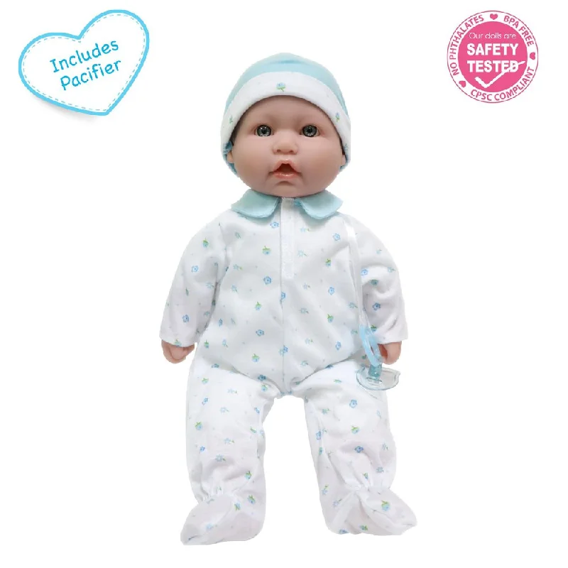 La Baby 16" Caucasian Doll in Blue