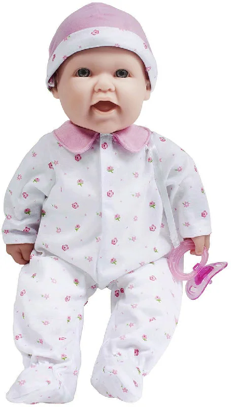 La Baby 16" Caucasian Doll in Pink