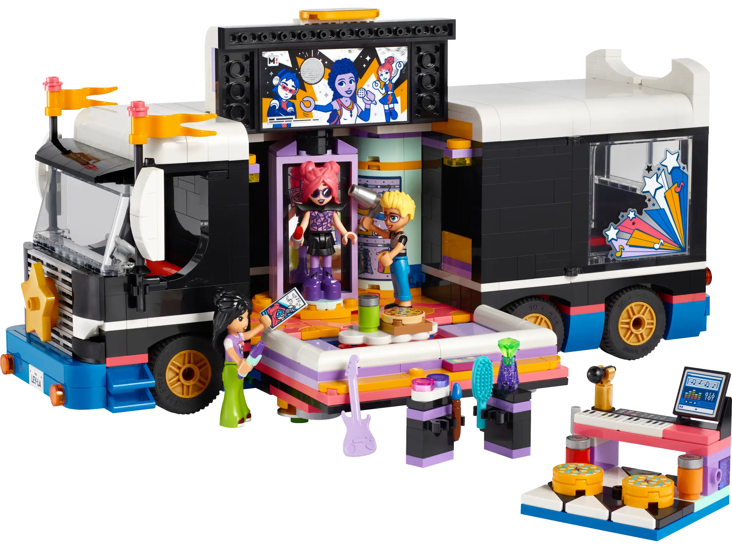 LEGO FRIENDS 42619 Pop Star Music Tour Bus