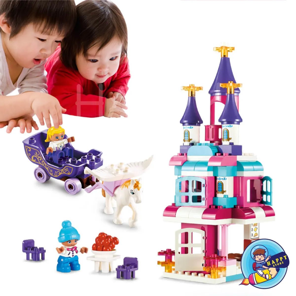 Live Zone Castle Building Blocks