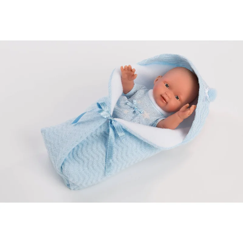 Anatomically-Correct Baby Doll Braydon With Swaddle - 10.2”