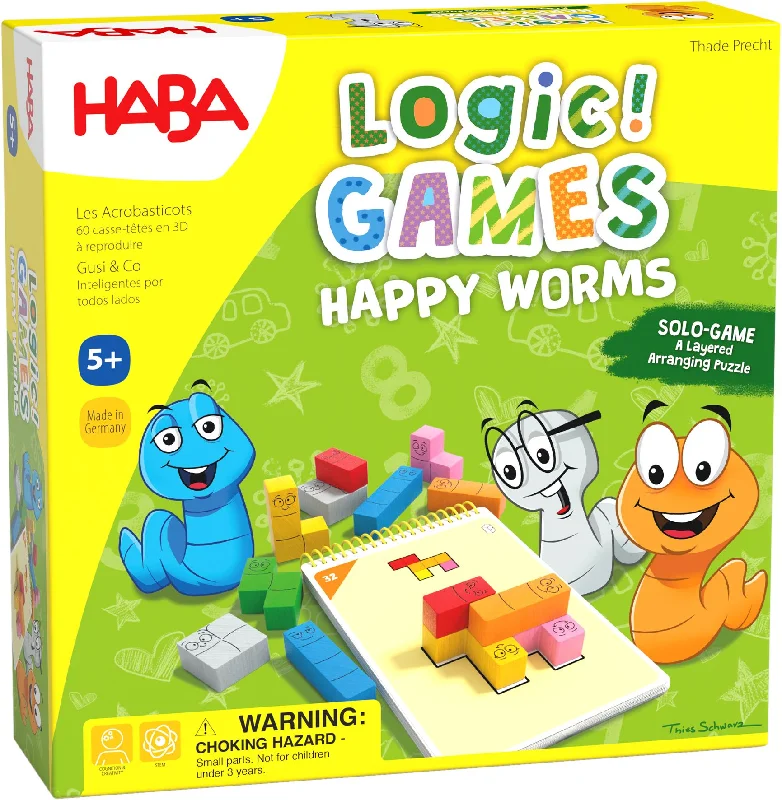 Logic! GAMES-Happy Worms