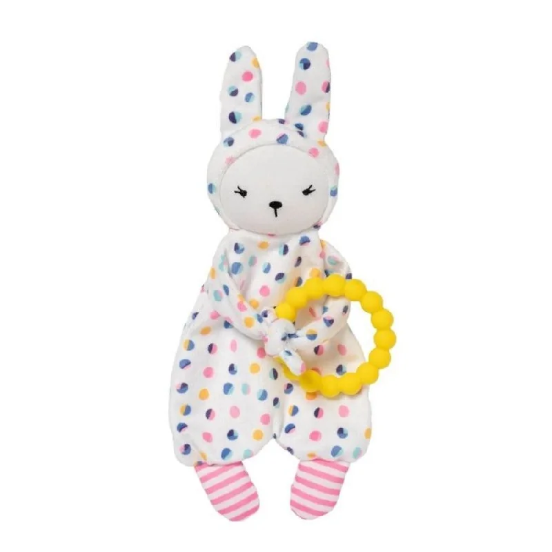 Manhattan Toy Company - Cherry Blossom Baby Bunny Blankie Baby Toy