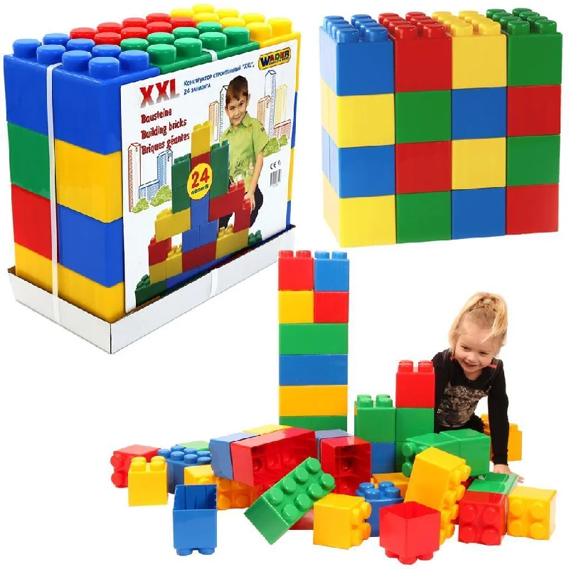 MEGA Classic Large XXL Building Blocks - 24 Pieces