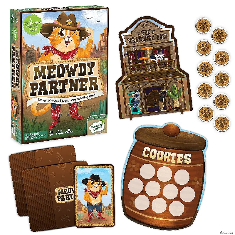 Meowdy Partner - The Kitty Cowboy Matching Game!