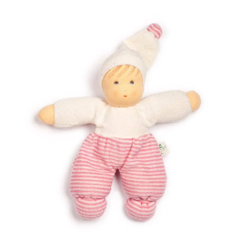 Organic Waldorf Baby Doll - Pink (Multiple Skin Tones)