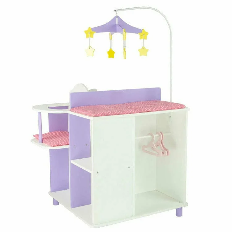 Olivia's Little World - Little Princess Baby Doll Changing Station with Storage