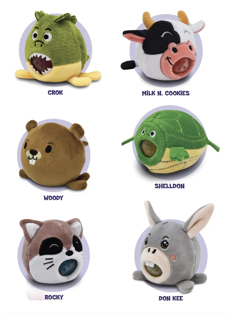 PBJ's Plush Ball Jellies -Critter Crew