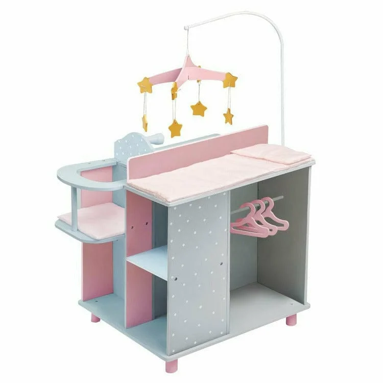 Polka Dots Princess Baby Doll Changing Station