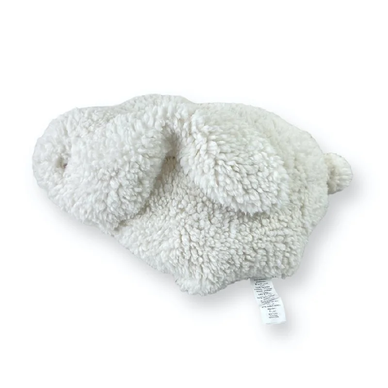 Pottery Barn Bunny Shaped Sherpa Pillow