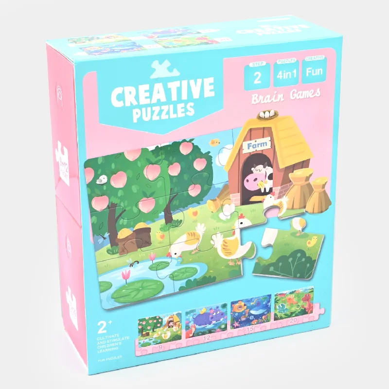 Puzzles Creative Games For Kids