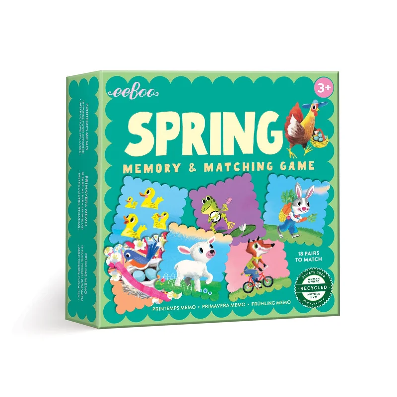 Spring Little Square Memory Game