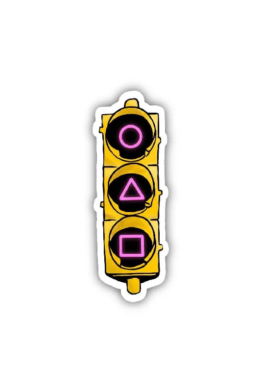 Squid Game Traffic Light Sticker