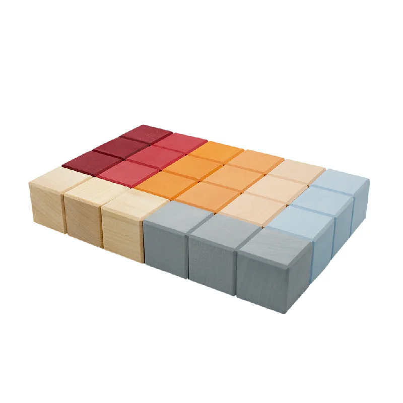 Wooden Building Blocks - Sunrise