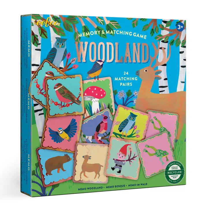 Woodland Memory and Matching Game