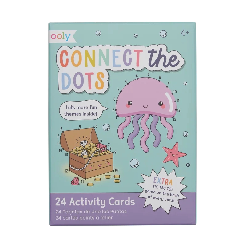 Connect the Dots Paper Games Activity Cards