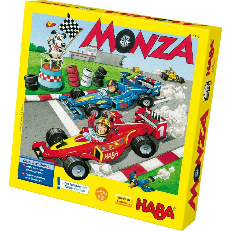 Monza Car Racing Board Game