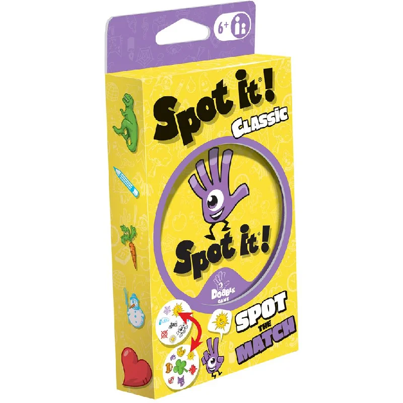 Spot It! Classic Card Game (Eco-Friendly Packaging)